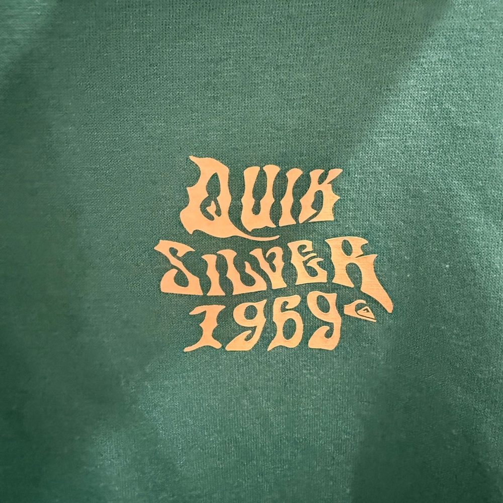 Quiksilver Green Hoodie - Picture 2 of 8